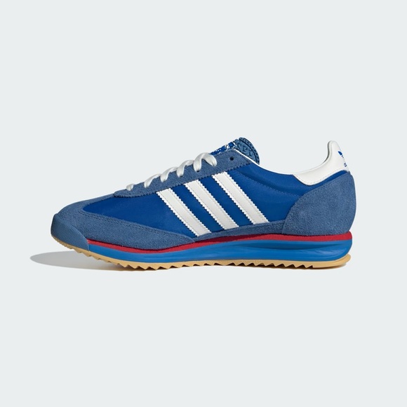 Adidas Blue and White Retro SL 72 RS Sneakers - Picture 5 of 6